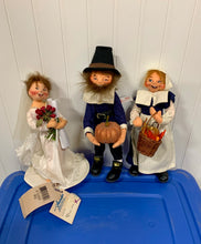 Load image into Gallery viewer, Annalee Collectable Vintage Dolls Set of 3