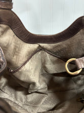 Load image into Gallery viewer, Cole Haan metallic brown handbag
