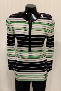 Tory Burch Half Zip Sweater. Size M