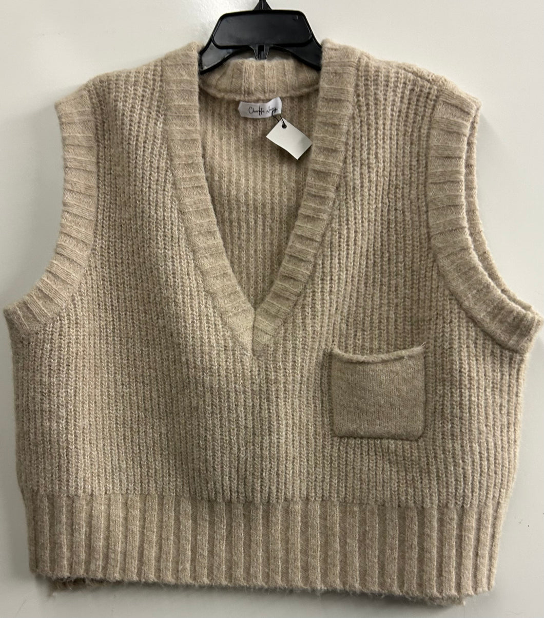 Charlotte Avery, sweater vest, size small