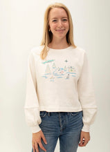 Load image into Gallery viewer, Boathouse Apparel Sweatshirt Size Small “Rocking Around the Christmas Tree”
