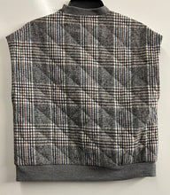 Load image into Gallery viewer, Mystree, plaid vest, size Small
