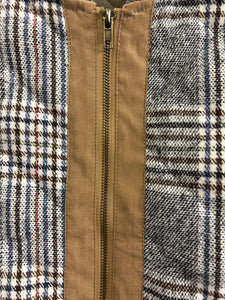 Mystree, plaid vest, size Small