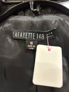 Lafayette 148 New York, size 16, wrap jacket and long skirt