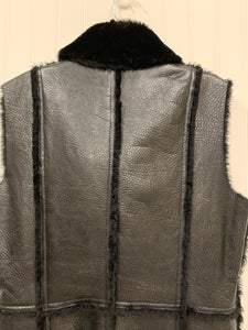 Worth Leather Jacket Vest Size 4