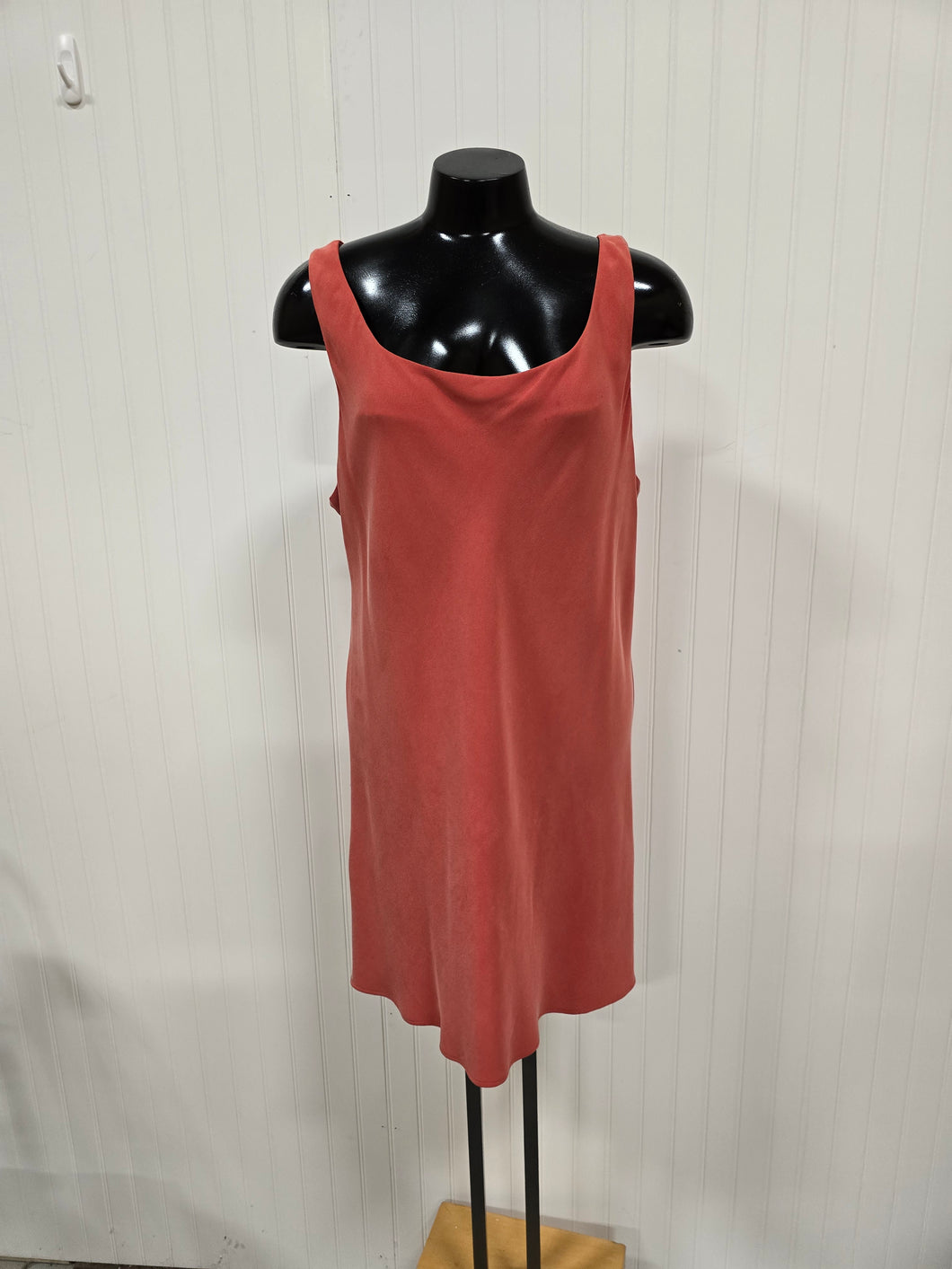 Lafayette 148 Coral Silk Dress