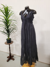 Load image into Gallery viewer, Black Spaghetti Strap Dress
