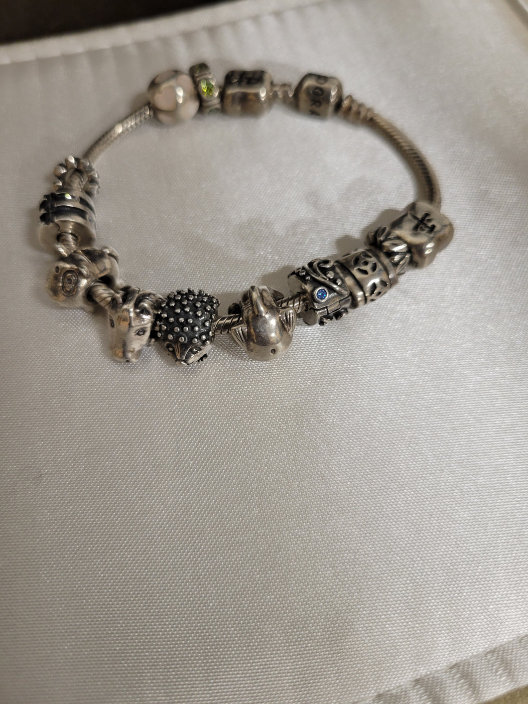 Pandora Bracelet with Charms