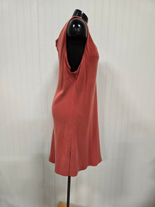 Lafayette 148 Coral Silk Dress