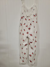 Load image into Gallery viewer, White With Roses Romper
