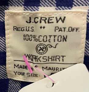 J Crew, shirt, size Lg